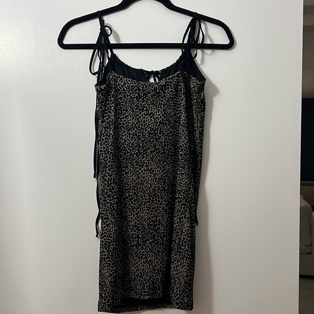 Motel Rocks Leopard Print Mini Dress - Picture 5 of 10